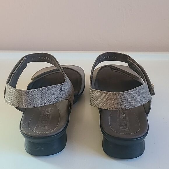 Mephisto Pattie Comfort Sandal Taupe Gold Size 41 - Picture 6 of 16